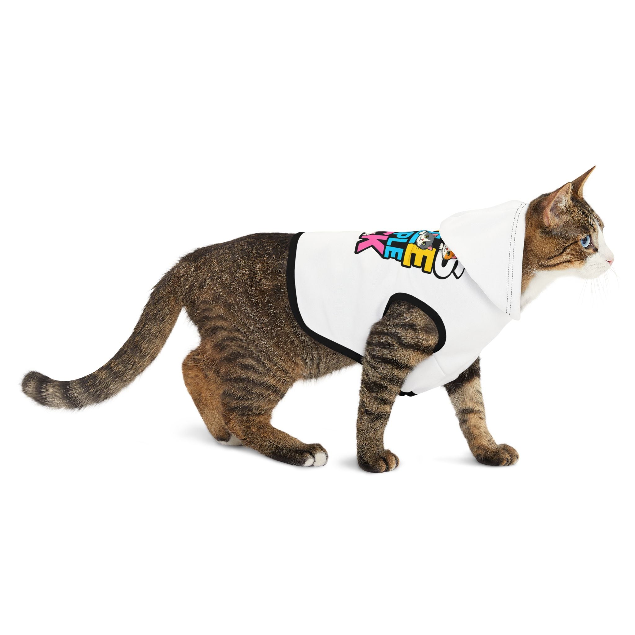 Pet Hoodie — "Cats Rule, People Suck" Funny Cat Lover Dog & Cat Hoodie